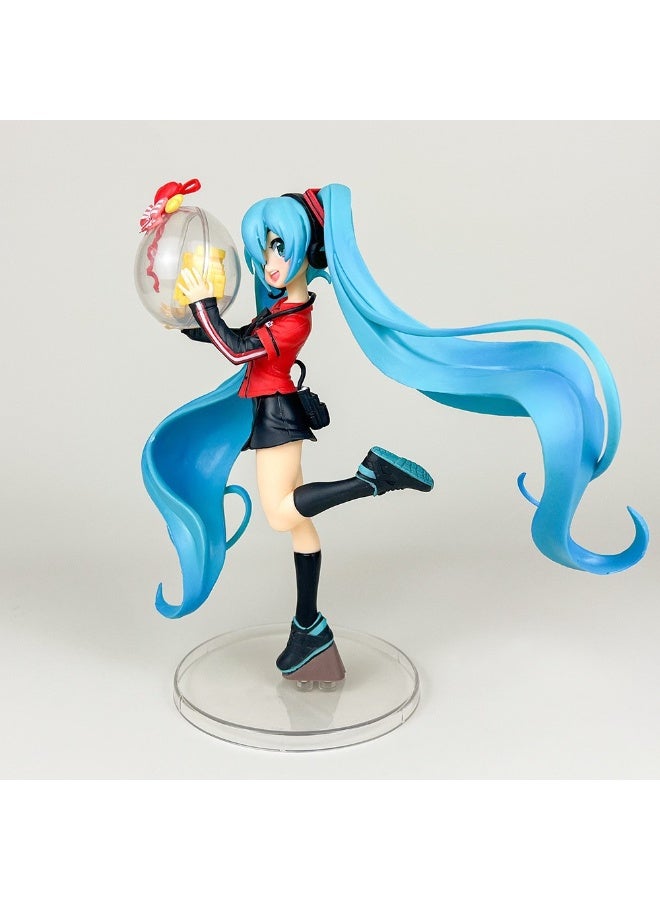 هالامودو لعبة الزي الرسمي نمط هاتسون ميكو : لطيف الحرف اليدوية انمي صورة فتاة كهدية نسائية ديكور سطح المكتب - Image 3