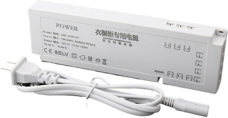 150W 12V Power Supply Transformer For Cabinet Wardrobe Wine Cooler 25W To 150W - Image 1