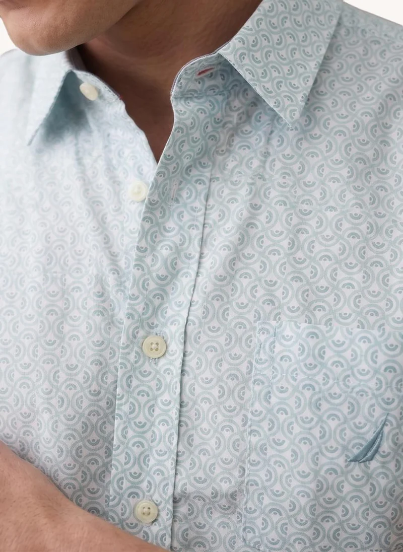 NAUTICA  Men's Short Sleeve Tencel Shirt for Men | Best Price UAE