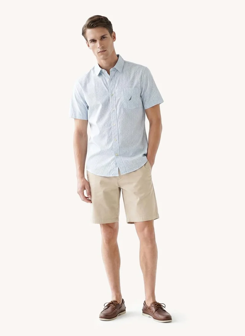 NAUTICA  Men's Short Sleeve Tencel Shirt for Men | Best Price UAE