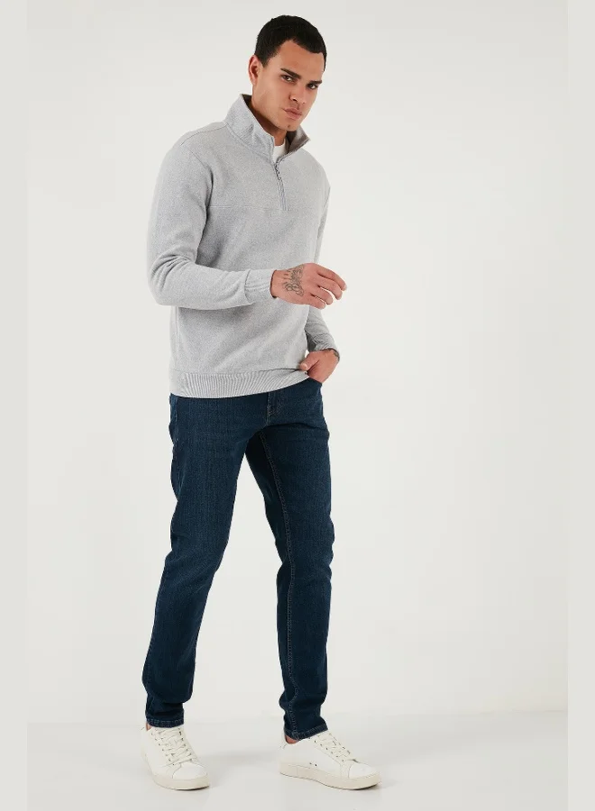 Buratti  Buratti Cotton Slim Fit High Waist Skinny Leg Jeans Men's JEANS 3300C28TOKYO for Men | Best Price UAE