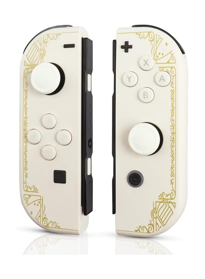 Wireless Controller for Nintendo Switch, L/R Controllers Replacement Compatible with Nintendo Switch/Lite/OLED, Joystick with Wake-up/Screenshot/Dual Vibration/Motion Control Function