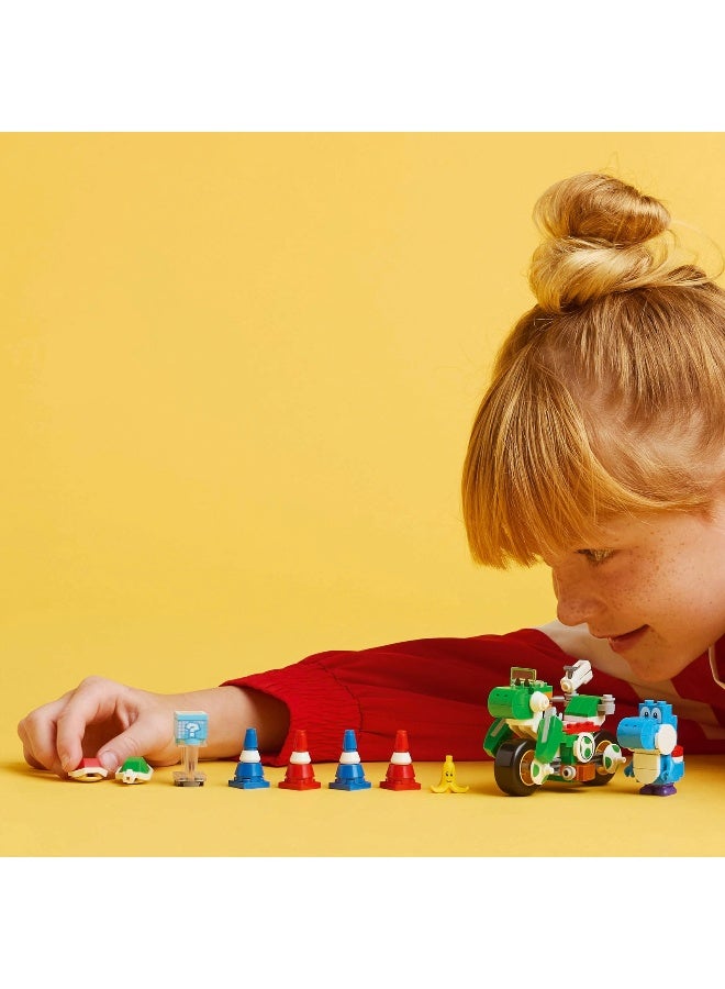 LEGO Super Mario: Mario Kart Yoshi Bike 72031 Building Set (133 Pieces) - Image 3