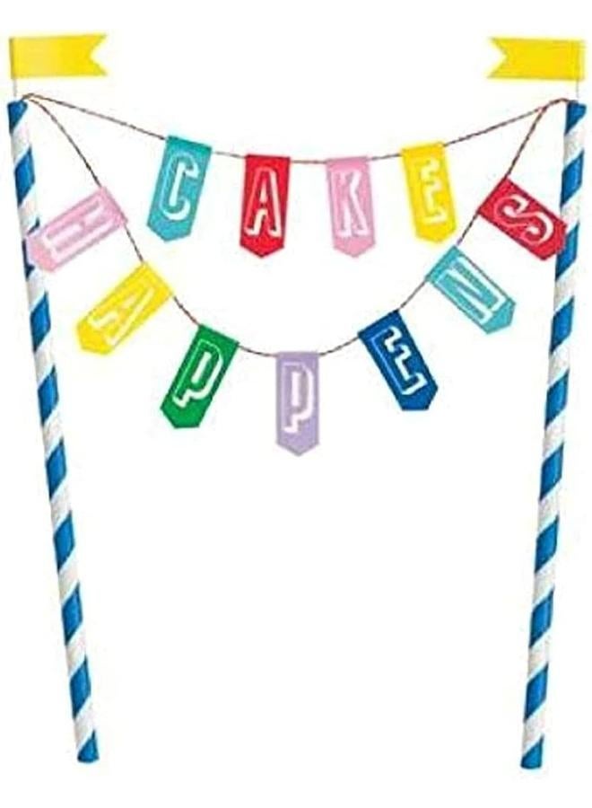 Unique توبير كيك "كيك هابنز" المزخرف بالرايات - Image 2