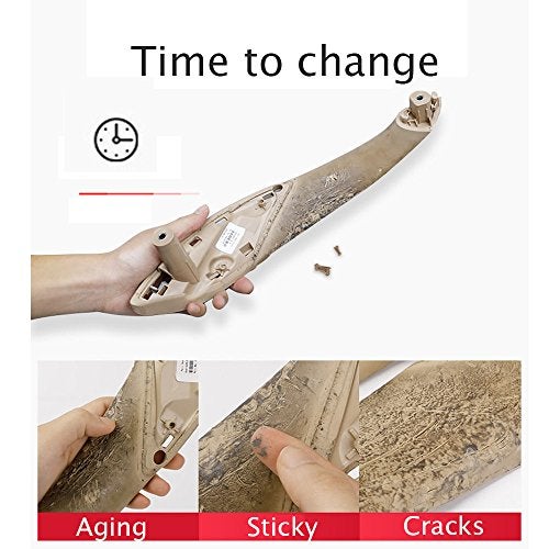 Jaronx for BMW 3 Series 4 Series Door Handles, Inner Door Support Trim Pull Strap Cover Driver Side Left Front Handle Armrest Bracket (Fits:BMW 320,328,330,335,M3 2012-2018 and 428, 435,M4 2014-2017) - Image 2