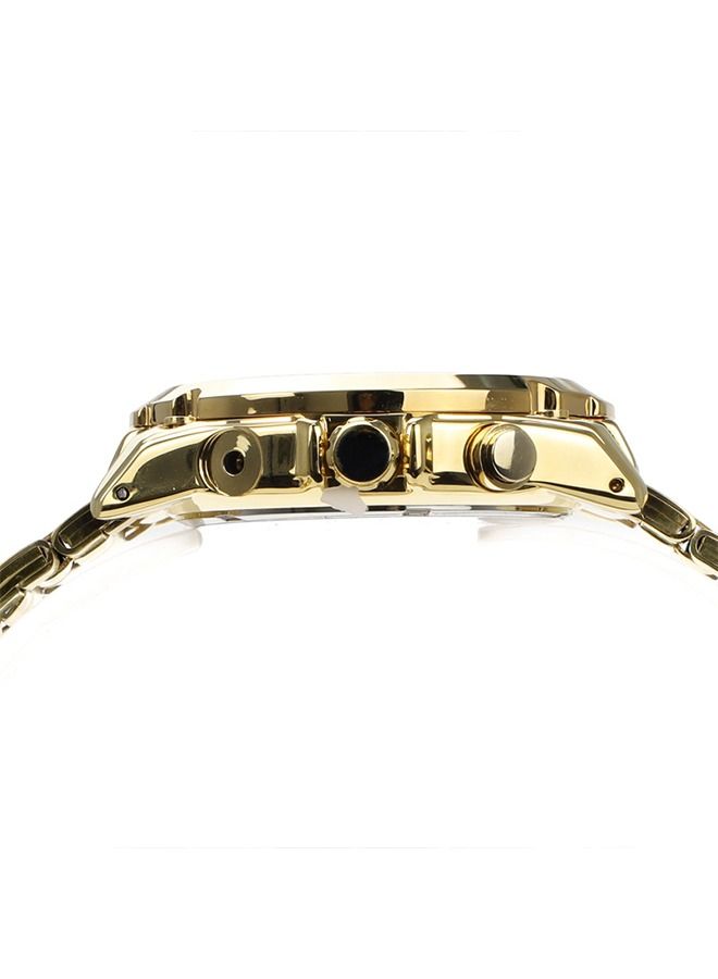 HALEI Men's Business Stainless Steel Waterproof Quartz Wrist Watch - Image 5