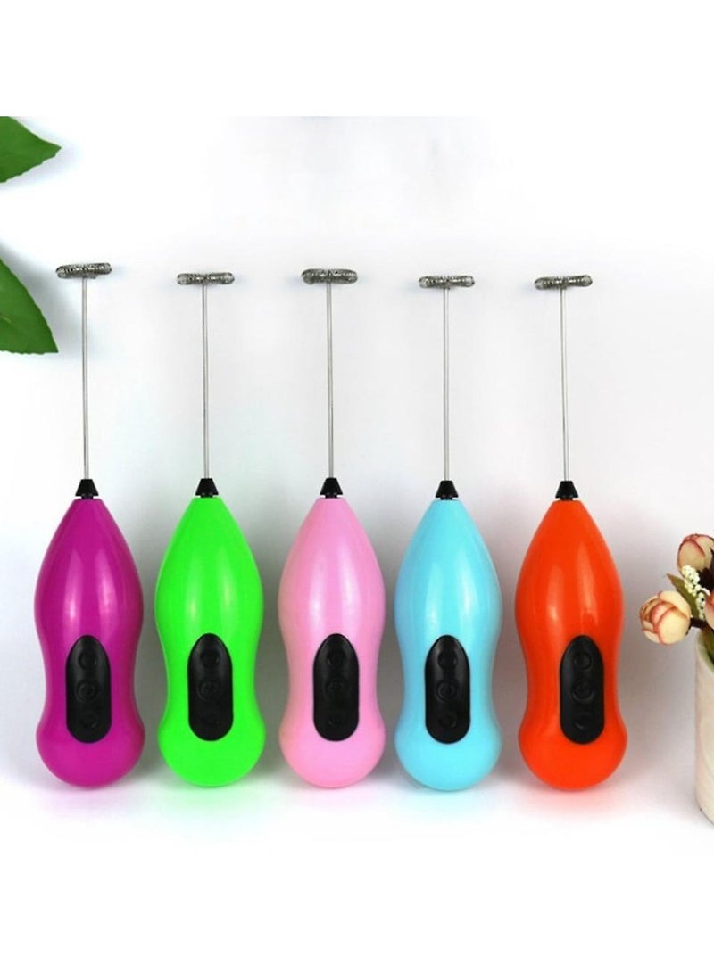 DubaiGallery خلاط يدوي لرغوة الحليب للقهوة والكابتشينو وكريمة الخفق ومزج الحليب الساخن والشوكولاتة في المطبخ