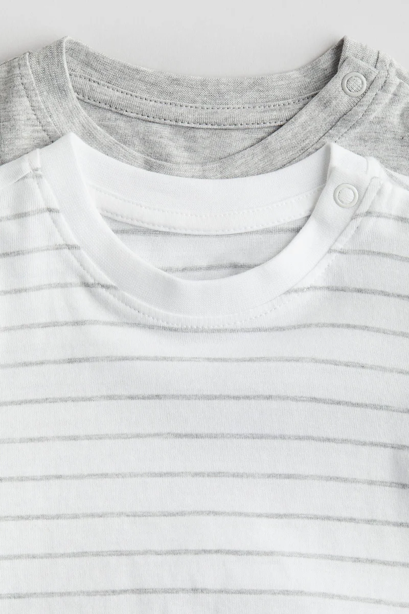 H&M 2-pack long-sleeved jersey tops