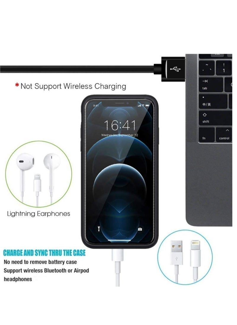 Generic Battery Case for iPhone 12 Pro Max, 4500mAh Portable Protective Charging Case, Extended Battery Backup, Compatible for Apple iPhone 12 Pro Max  - Image 3