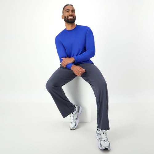 Hanes Sport Men's Long-Sleeve T-Shirt Pack, Cool DRI Moisture-Wicking Performance, UPF 40+ Sun Protection Tee, 2-Pack, Deep Royal - Image 5