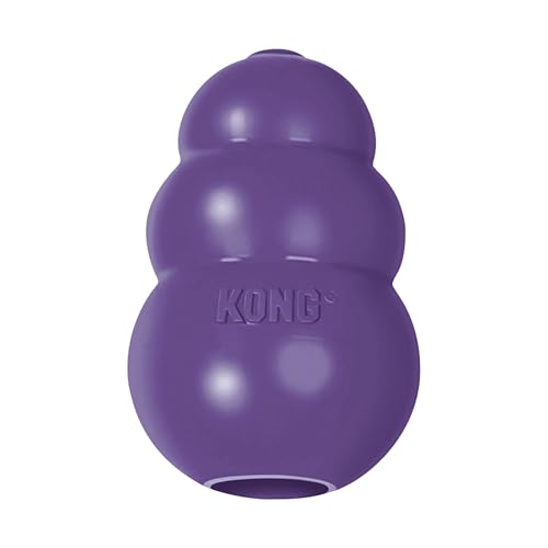 KONG Senior Dog Toy with Gentle Natural Rubber Durable Dog Toy for Older Dogs Use Treats with Stuffable Chew Toy Treat Toy for Chewing Fetching for Medium Dogs - Image 1