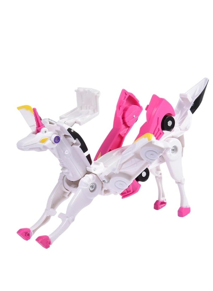 Transforming Action Figure Robot Vehicle Car Toy For Kids Automatically Plastic Automatic Deformation Funny As A Gift  - Image 4
