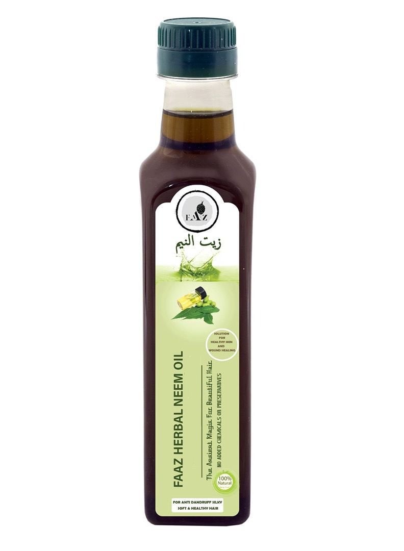Faaz Cold Pressed Freshly Extracted Neem Oil - Image 1