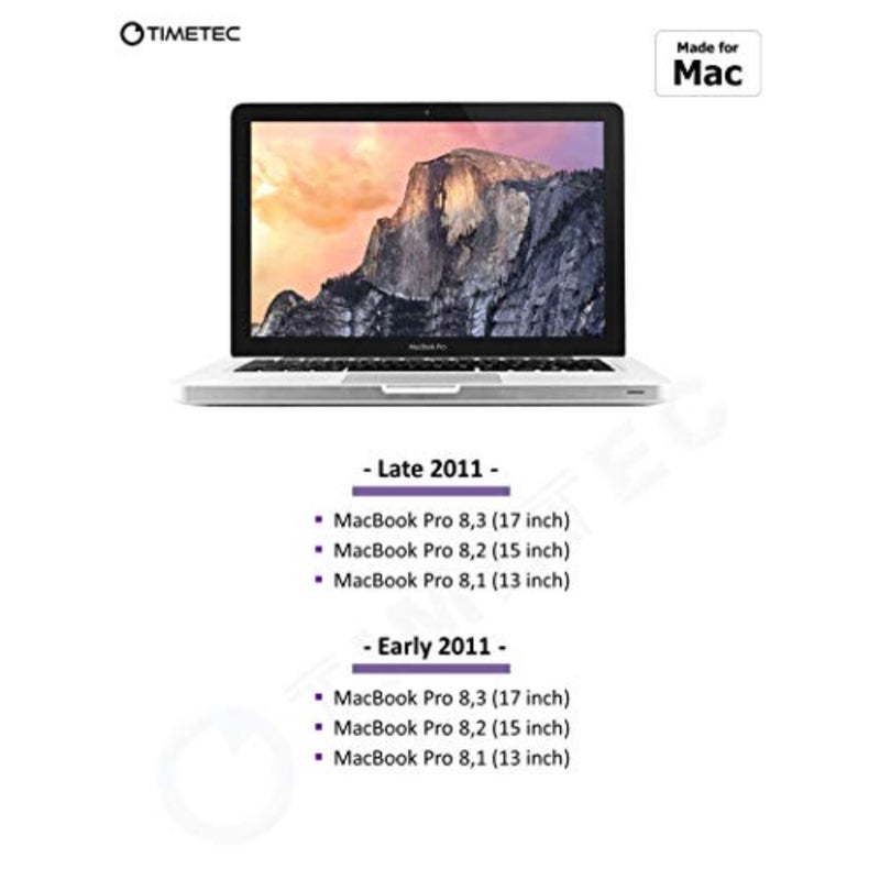 Timetec 16GB KIT 2x8GB Compatible for Apple DDR3 1333MHz PC3-10600 CL9 for Mac Book Pro (Early/Late 2011 13/15/17 inch), iMac(Mid 2010, Mid/Late 2011 21.5/27 inch), Mac Mini(Mid 2011) MAC RAM Upgrade - Image 4