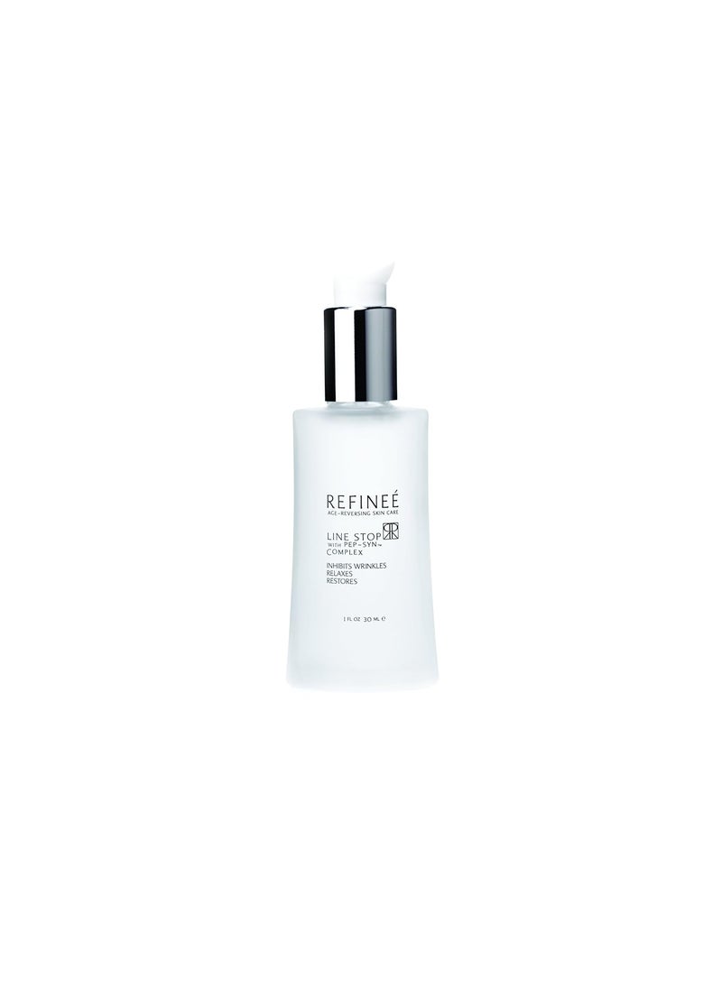 Refinee Skin Care Fine Line Stop Wrinkle Antiaging Treatment 1 Ounce Face Serum 