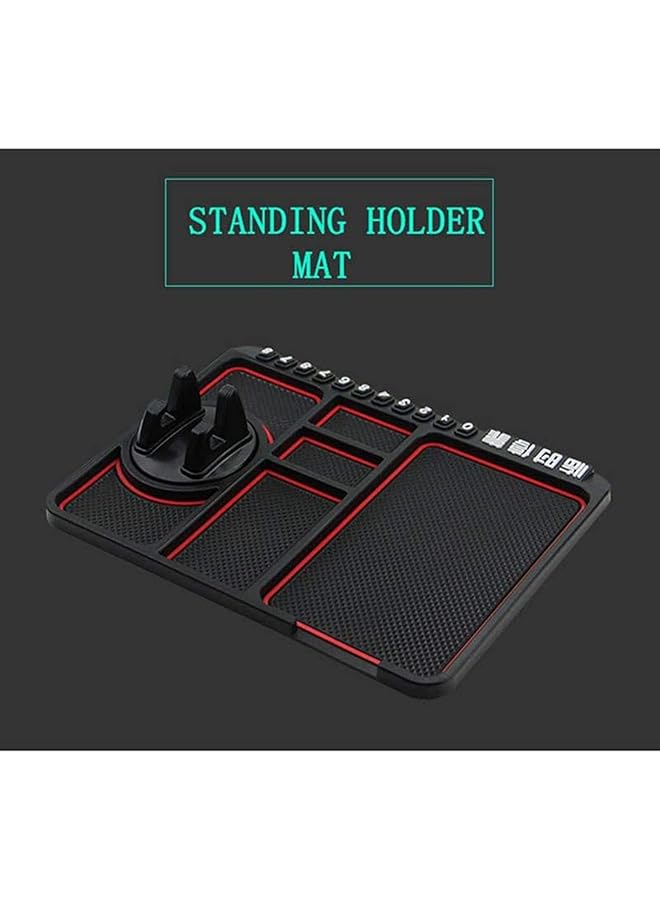 KASTWAVE Multipurpose Anti-Slip Mat For Car Dashboard Silicone Mobile Phone Holder Multifunction Instrument Panel Storage Pad - Image 4