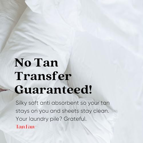 Tan Fan Self Tan Sleep Sack for Hot Sleepers – Open Side Design to Stop Fake Tanner Staining Sheets Overnight - Thicker Bottom Underlay - Breathable Lightweight Roomy - No Transfer Tuck in Sleep Sac - Image 5