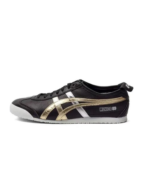 Mexico 66 Colorblock Sneakers Black/Gold/Silver