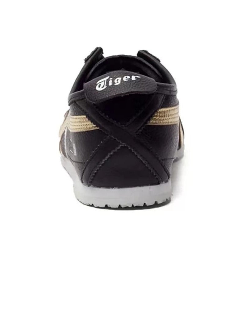Onitsuka Tiger - Mexico 66 Colorblock Sneakers Black/Gold/Silver - Image 1