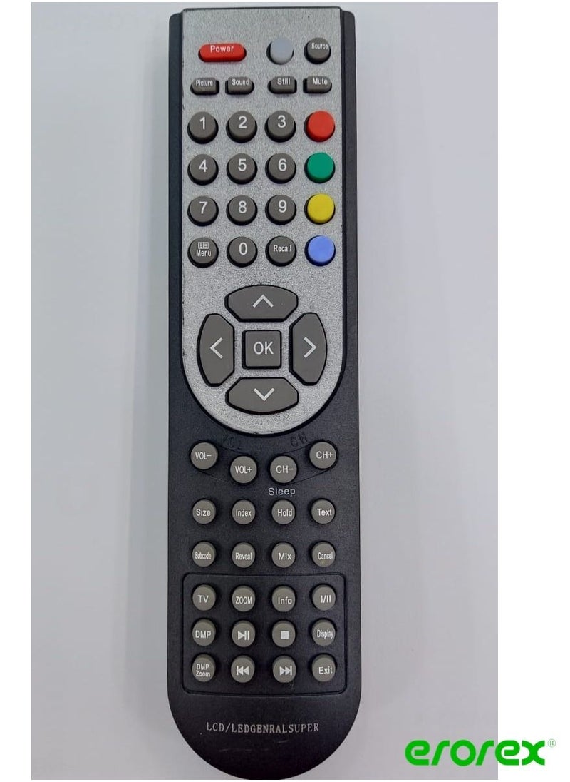 Replacement LCD TV Remote Control RC1900 For Vestel/OKI/Toshiba/Grundig/Finlux