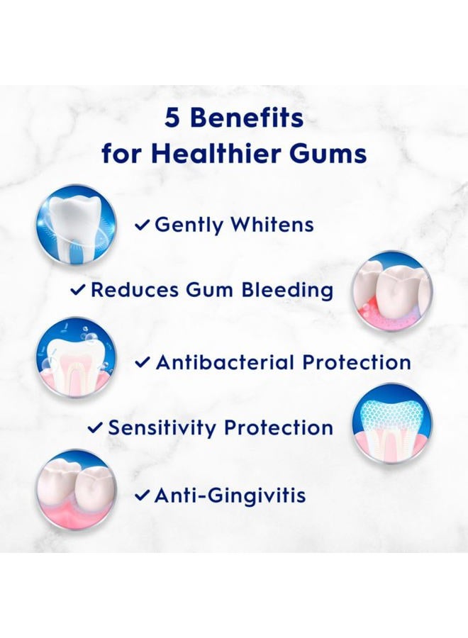 Crest Pro-Health Advanced Gum Restore Deep Clean Toothpaste 4.8 oz Pack of 3 -Anticavity, Antibacterial Flouride Toothpaste, Clinically Proven, Gum and Enamel Protection - Image 4