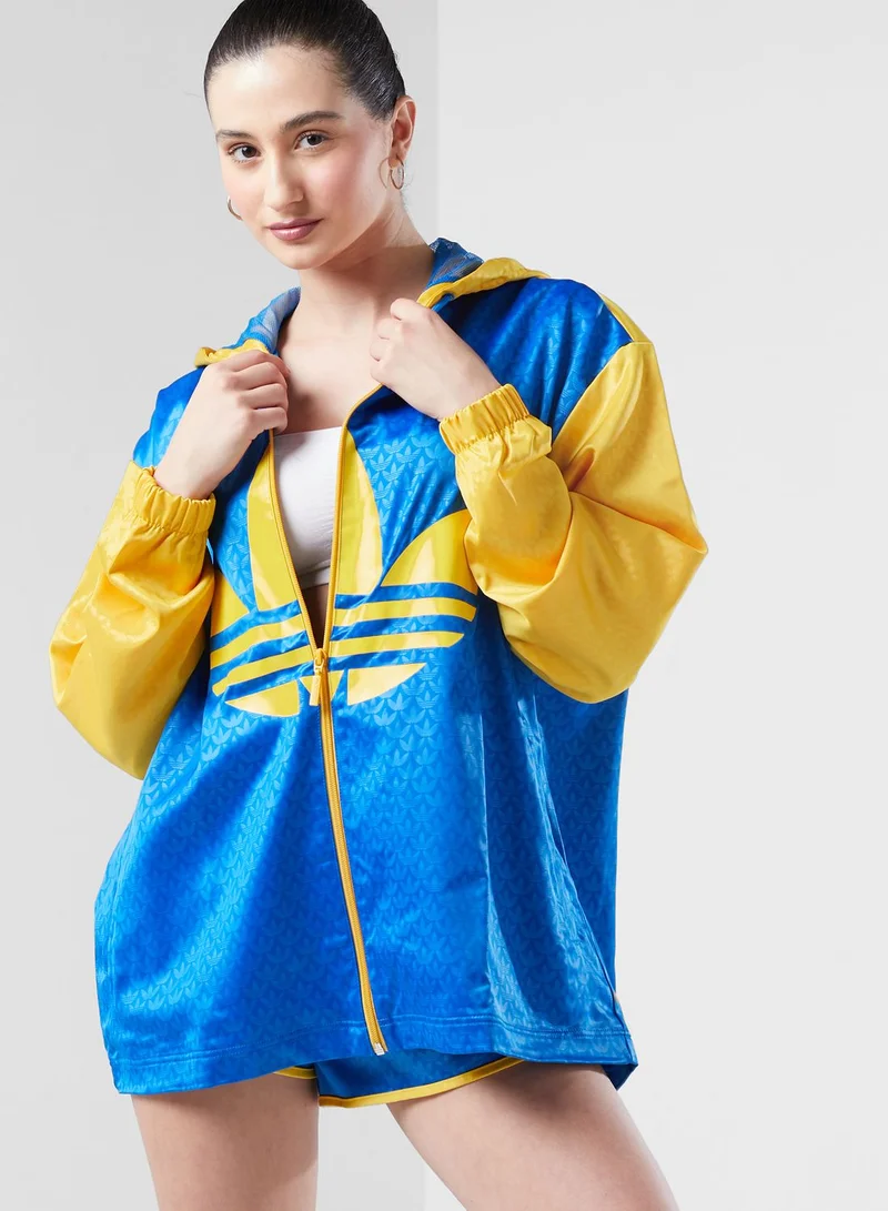 adidas Originals Colour-Block Windbreaker