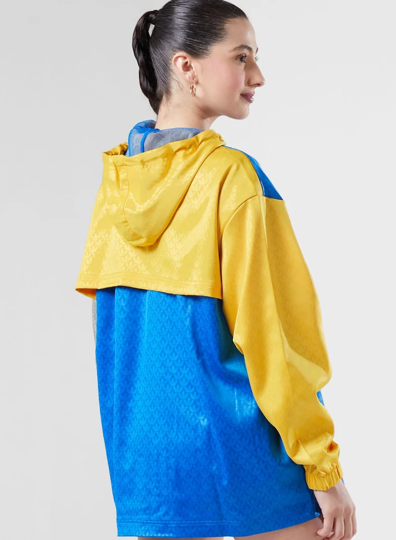 adidas Originals Colour-Block Windbreaker
