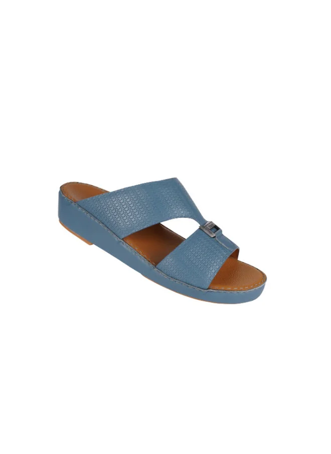 بارجيل أونو Barjeel Uno Mens Arabic Sandals BSP1-54 Blue