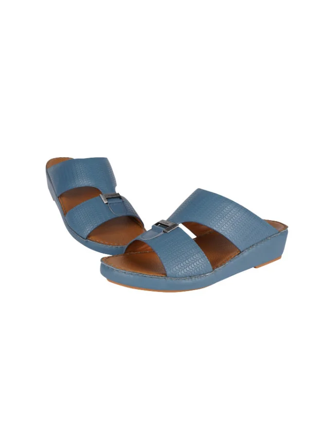 barjeel uno Barjeel Uno Mens Arabic Sandals BSP1-54 Blue