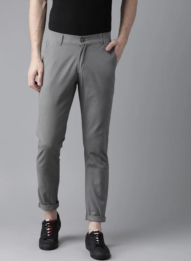 Hubberholme  Grey Pants For Men for Men | Best Price UAE