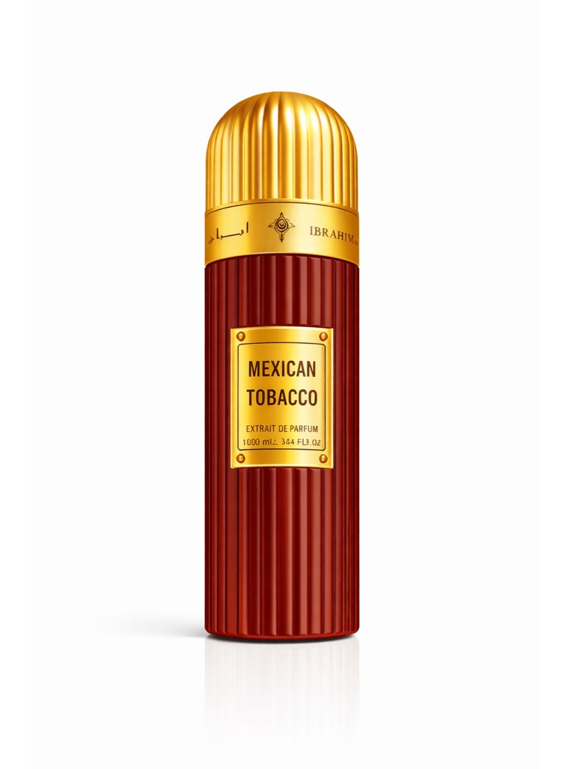 IBRAHEEM AL.QURASHI Mexican De Parfum 100ml – Intense Tobacco Fragrance - Image 1