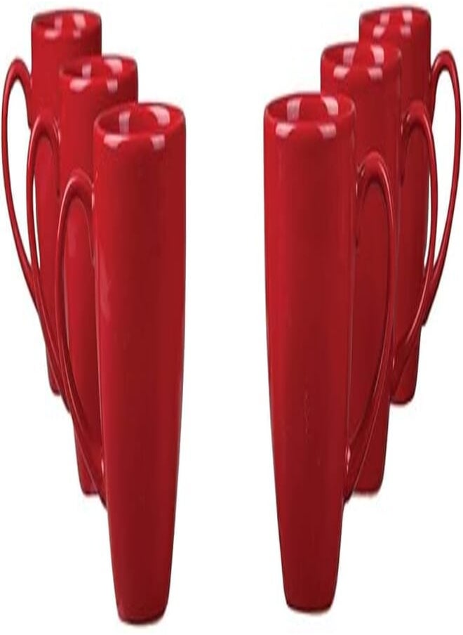 Kutahya Kutahya PRS01MG142106 NC SEMI SQUARE MUG Red 