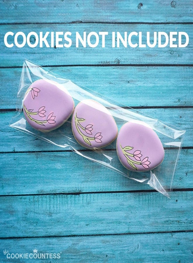 The Cookie Countess Inc The Cookie Countess Clear Bags for Mini Cookies 2 1/2 x 8" - pack of 100 - Image 3