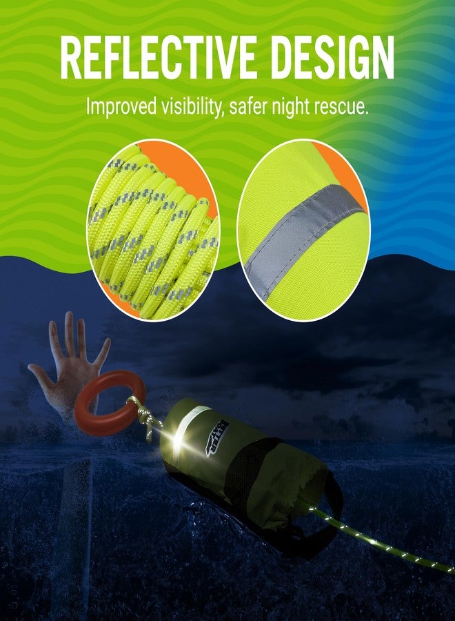 Better Boat Water Throw Bag for Rescue, 70 FT Rope, Water Rescue Equipment with Line Bag, Ideal for Kayak, Larger Boats, and Emergency Use - Image 4