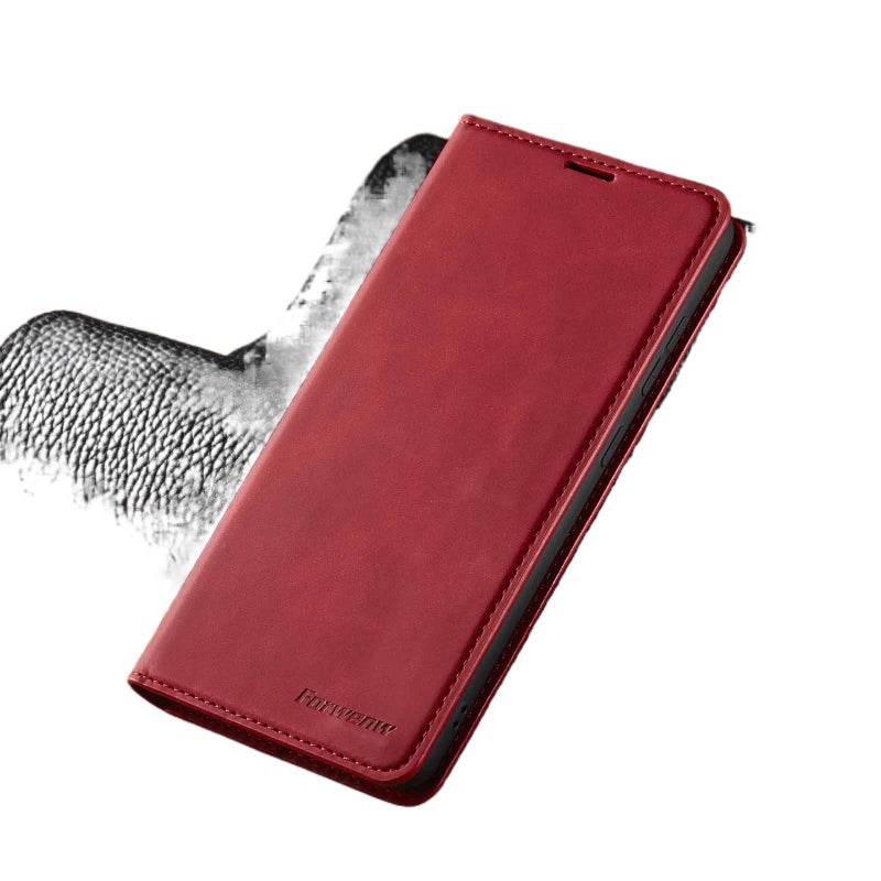 Protective Case | Drop Protection | Red | Shockproof Cover for a51/m40s | TPU Card Holder - Image 1