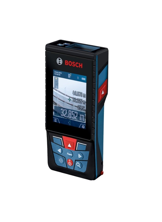 بوش Bosch GLM 150 C Professional Laser Measure – 150m, Bluetooth, IP54 Measuring Tool (Blue) - Image 1