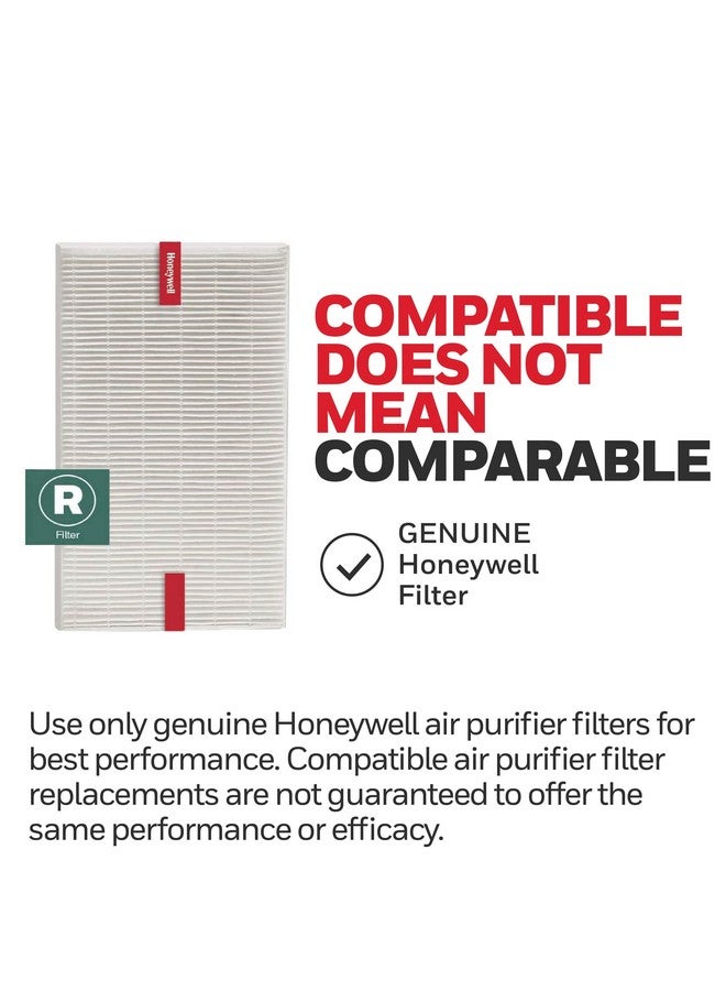 Honeywell Honeywell HEPA Air Purifier Filter R, 1-Pack for HPA 100/200/300 and 5000 Series - Airborne Allergen Air Filter Targets Wildfire/Smoke, Pollen, Pet Dander, and Dust - Image 3