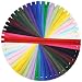 DOITEM Zipper DOITEM 24 pcs 30 inch Zippers for Sewing 75cm30 Inch Multicolor Nylon Coil Zippers for Sewing and Crafts 24 Colors - Image 2