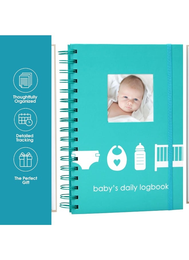 pearhead Pearhead Baby's Daily Log Book, 50 Easy To Fill Pages Track And Monitor Your Newborn Schedule  - Image 4
