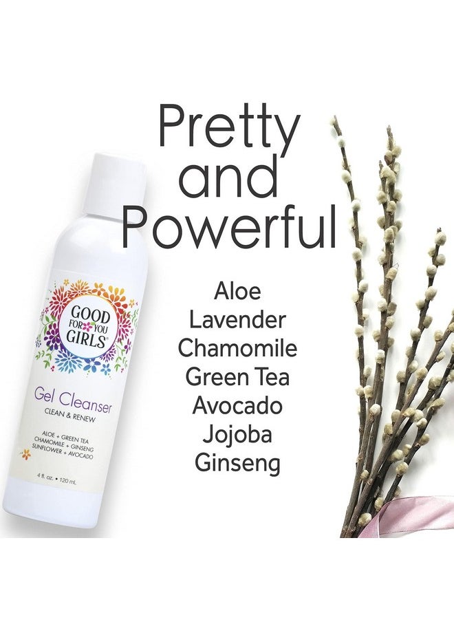 good for you girls - Ood For You Girls Gel Facial Cleanser With Aloe Chamomile Ginseng Vitamin E 4 Fl Oz - Image 1