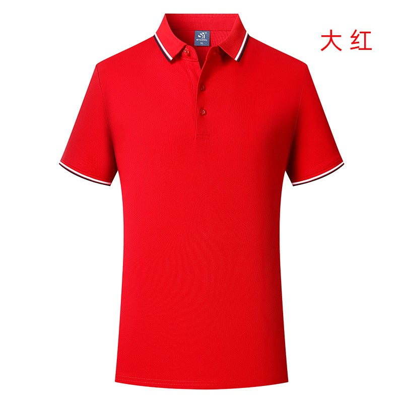 40-Count Sorona Pique Polo Shirts Custom Thick Advertising Cultural Shirts Short-Sleeve Workwear T-Shirts With Printing - Image 1