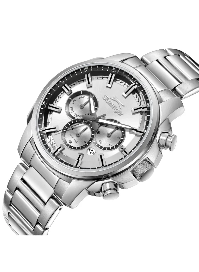 سلازنجر Men's Metal Multifunction Watch SL.9.2479.2.03 - 43 mm