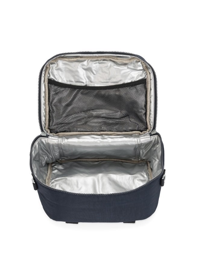 kipling Miyo Kids Insulated Medium Lunch bag with Trolley Sleeve, 8L, 0.26 kg  - True Blue Tonal (Blue)  - Image 3