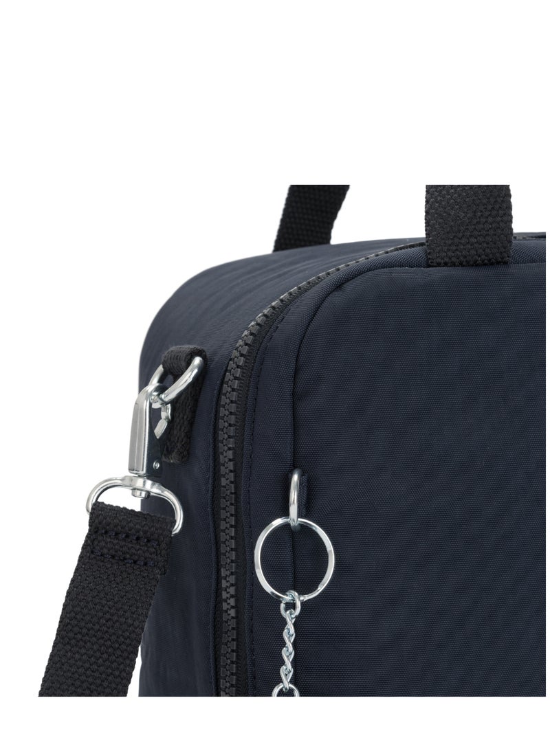 kipling Miyo Kids Insulated Medium Lunch bag with Trolley Sleeve, 8L, 0.26 kg  - True Blue Tonal (Blue)  - Image 5
