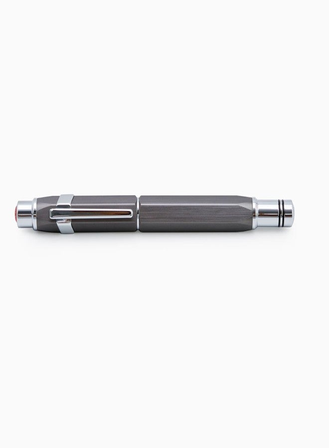 TWSBI Precision GunMetal Fountain Pen, Stub1.1 - Image 2