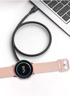 واي آند دي شاحن ساعة ذكية ، متوافق مع Samsung Galaxy Watch 4/3 / Active 2 Charger بديل كابل شحن USB لساعة 4 3  - Image 3