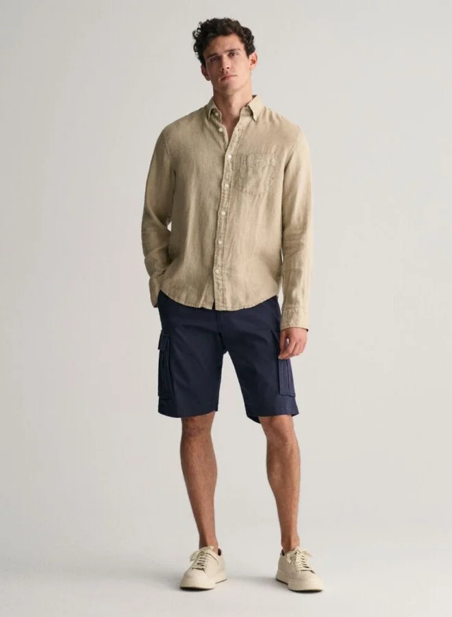 غانت Gant Relaxed Fit Twill Cargo Shorts