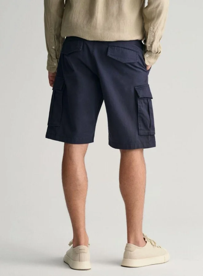 غانت Gant Relaxed Fit Twill Cargo Shorts