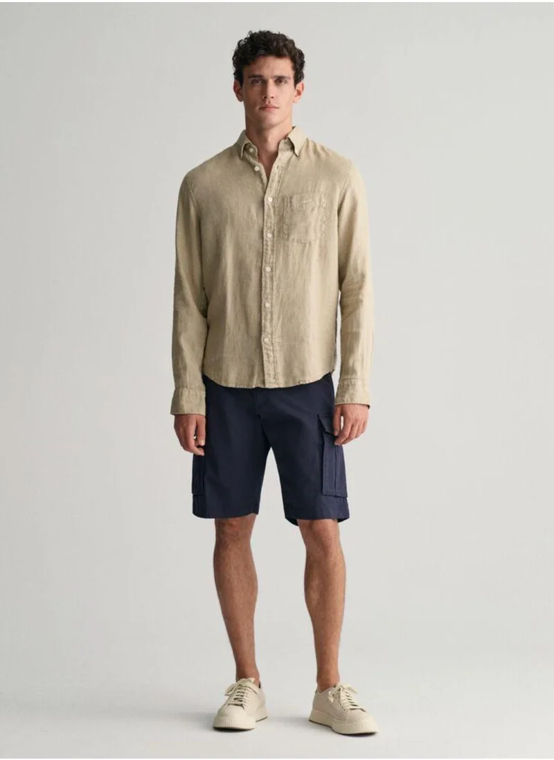 غانت Gant Relaxed Fit Twill Cargo Shorts