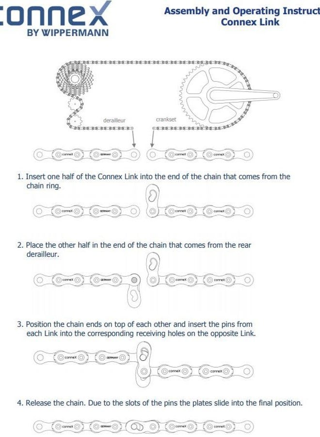 Wippermann Connex Chain Link 12 Speed - Silver - Image 4